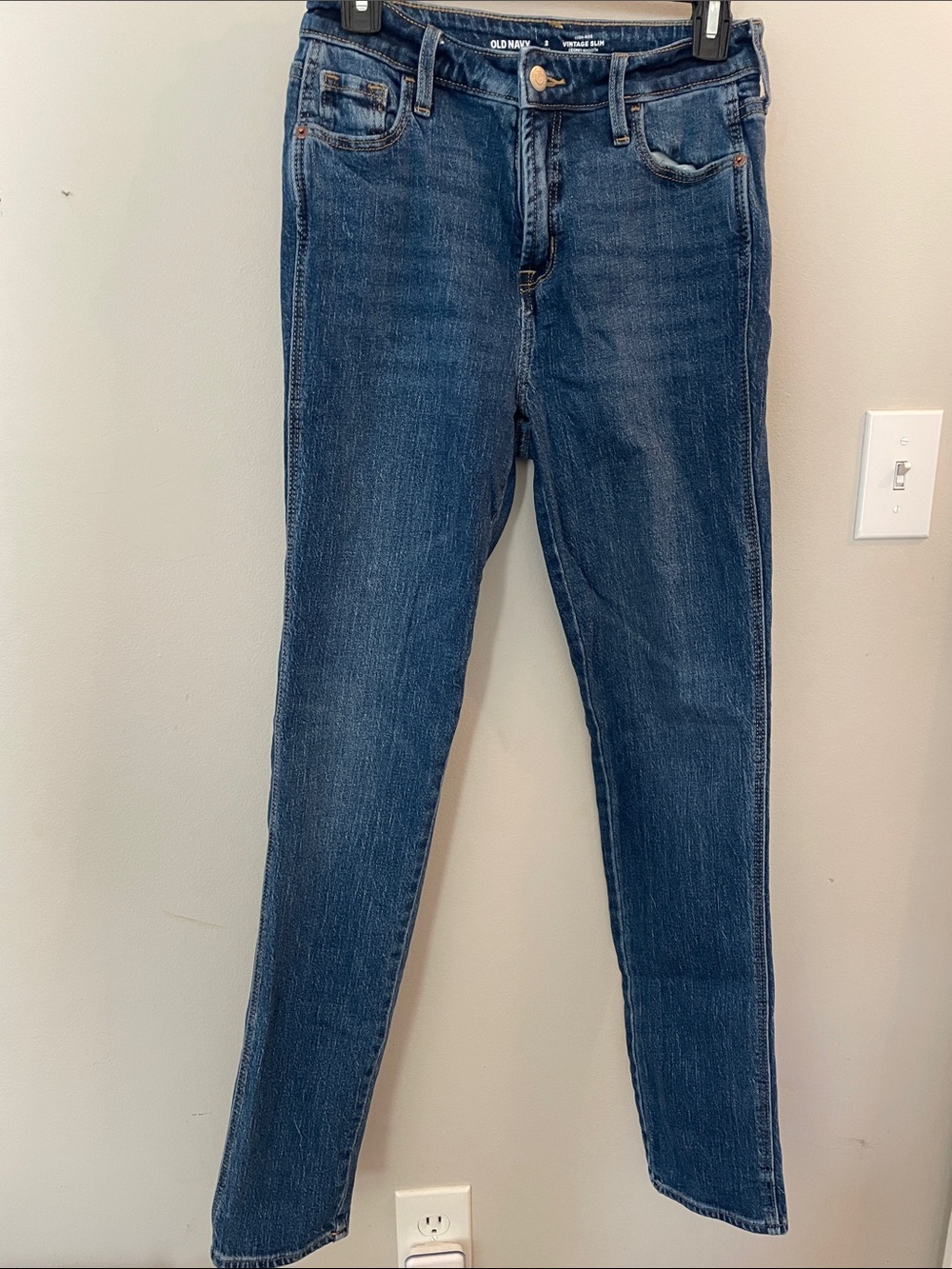 Old Navy Women's Medium Wash High Rise Vintage Slim Jeans - Tall